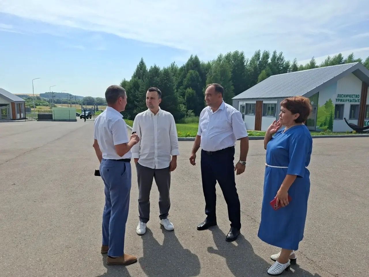 «Романтик» лагере башкала кунагын кабул итте