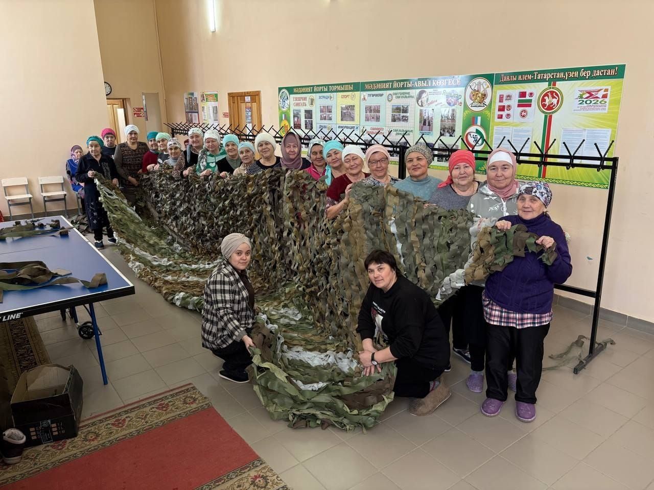 Норма волонтерлары махсус хәрби хезмәттәге егетләребезгә гел ярдәм итеп тора
