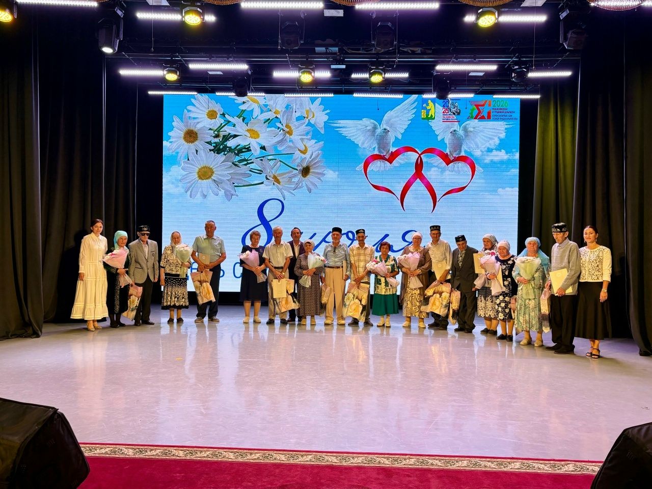 Балтачта үрнәк гаиләләрне хөрмәтләделәр