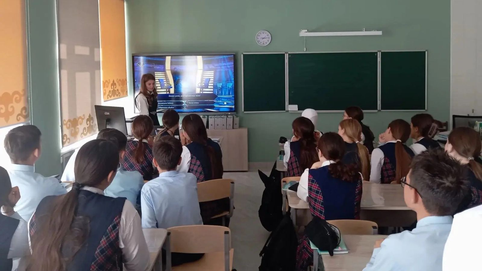Балтач укучылары «Кем миллионер булырга тели?» уенында катнашты