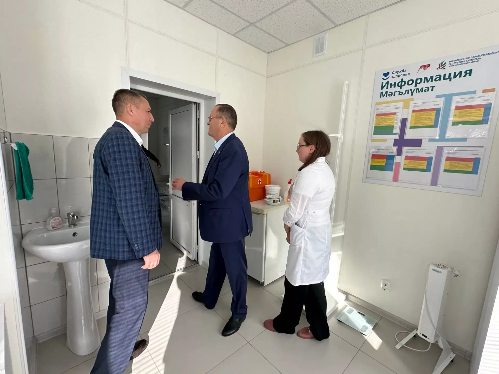 Арбор һәм Улисьялда капиталь ремонттан соң фельдшер-акушерлык пунктлары кабат ишекләрен ачты