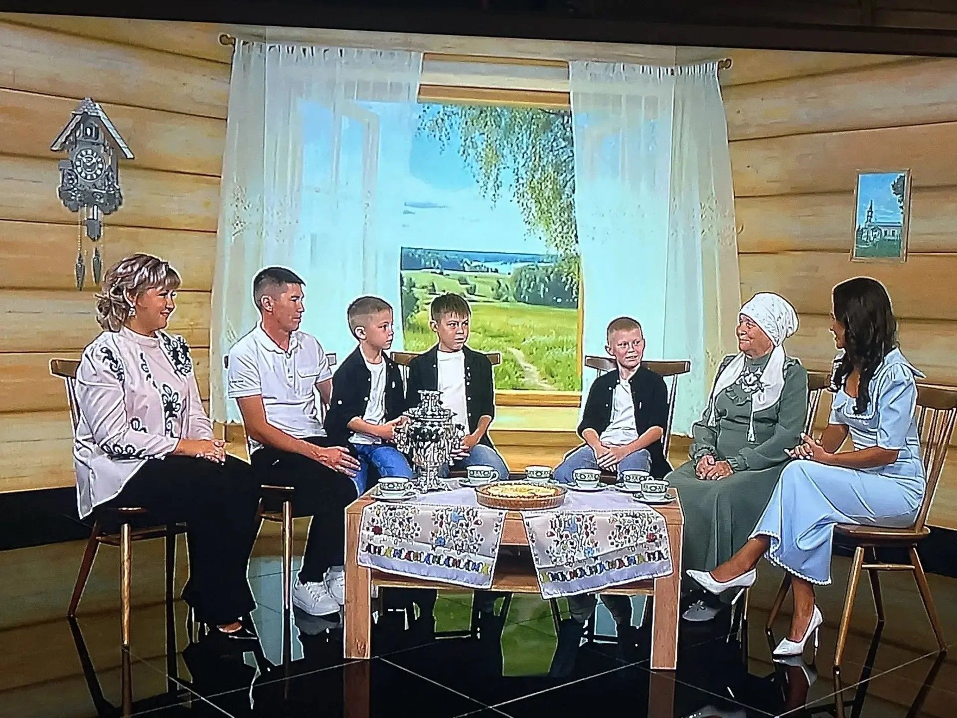 Закировлар гаиләсе «Буыннан-буынга» тапшыруында катнашты