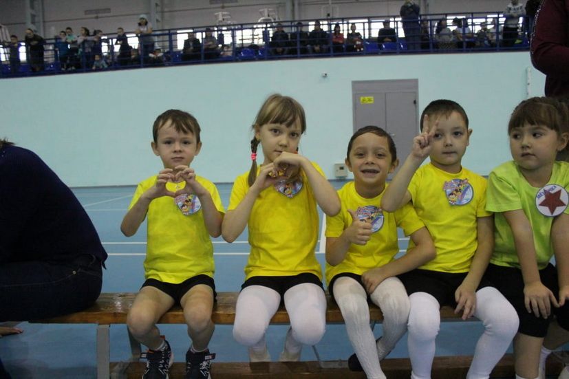 “Балтач” унивесаль спорт залында мәктәпкәчә яшьтәге балалар арасында спартакиада узды