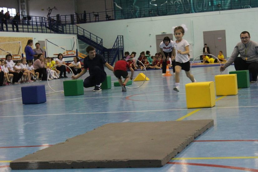 “Балтач” унивесаль спорт залында мәктәпкәчә яшьтәге балалар арасында спартакиада узды