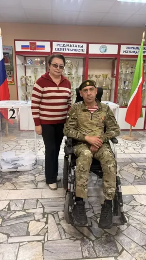 Махсус хәрби операция ветераны Рөстәм Әсхәтдинов лаеклы кандидат өчен үз тавышын бирде