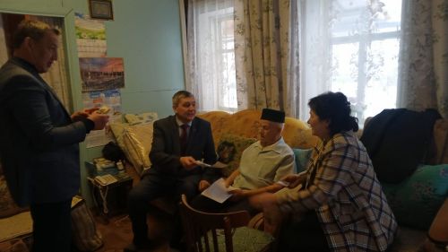 Хөсәен Камалетдинов 95 яшьлек юбилеен каршы алды (+фото, видео)