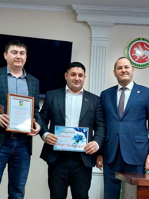 Балтачта территорияләрне Яңа елга бизәү буенча иң-иңнәрне бүләкләделәр (+фото)