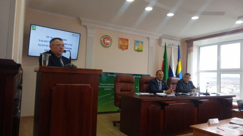 Балтачта lV чакырылыш ТР Балтач районы Советының XXX утырышы бара (фото)
