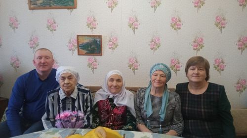 Юбилярда кунакта (фото)