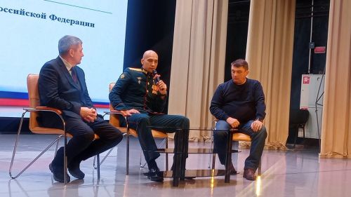 Балтачта  Россия Герое катнашында «Батырлык дәресе узды (фото)