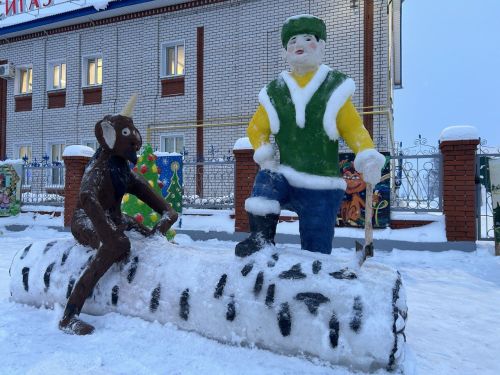 Балтач газчылары Яңа елга  әкият патшалыгы булдырды. Афәрин!