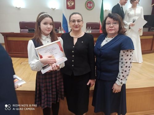 Балтач укучылары Казан Кремлендә бүләкләнде (фото)