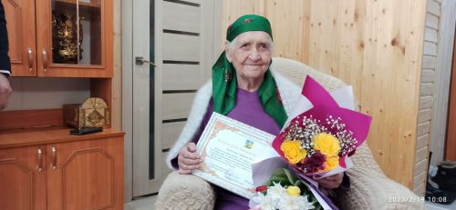 Серафима Колистратовага 90 яшь тулды (фото, видео)