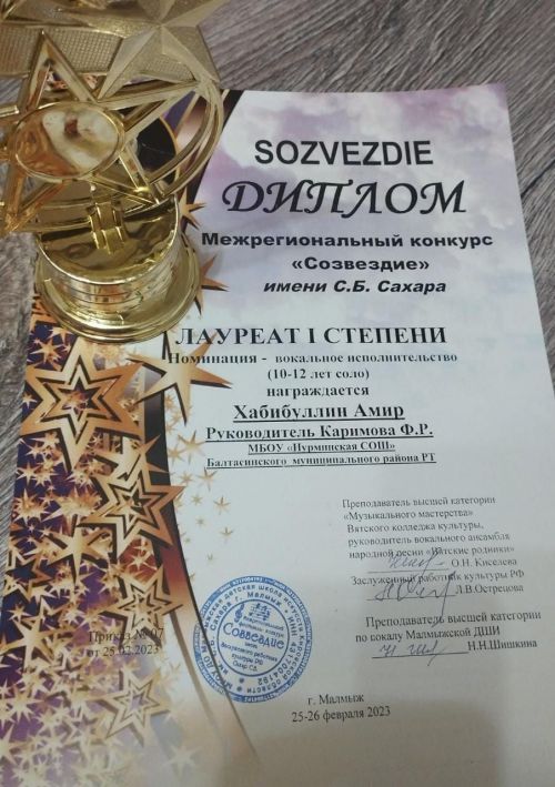 Норма укучылары «Созвездие» конкурсыннан җиңү белән кайтты (фото)