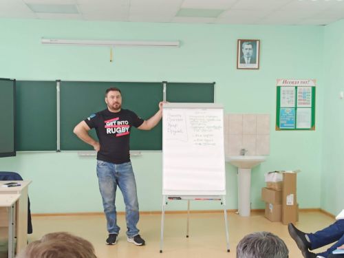 Физик культура укытучылары өчен тэг-регбиның база курсы темасына семинар узды (+фото)
