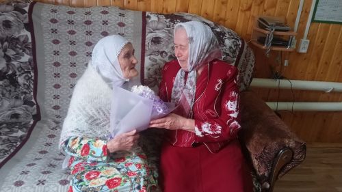 Бүген Бөрбаш авылында яшәүче Шәяхмәтова Кристина Романовнага 95 яшь тулды (фото, видео)