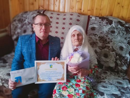 Бүген Бөрбаш авылында яшәүче Шәяхмәтова Кристина Романовнага 95 яшь тулды (фото, видео)