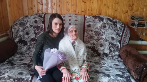Бүген Бөрбаш авылында яшәүче Шәяхмәтова Кристина Романовнага 95 яшь тулды (фото, видео)