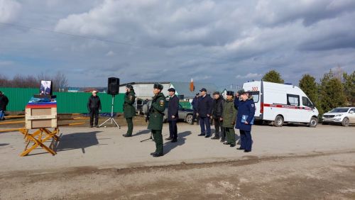 Балтач батыр улы белән хушлашты (фото, видео)