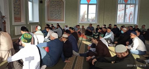 Балтач үзәк мәчетендә Ураза бәйрәме - Гает уздырылды (+фото)