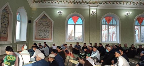 Балтач үзәк мәчетендә Ураза бәйрәме - Гает уздырылды (+фото)
