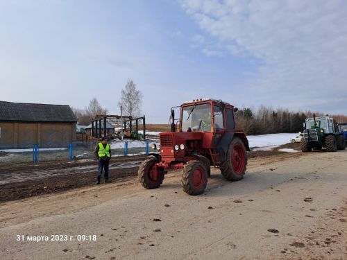 “Активист”та техника язгы кыр эшләренә әзер (фото)