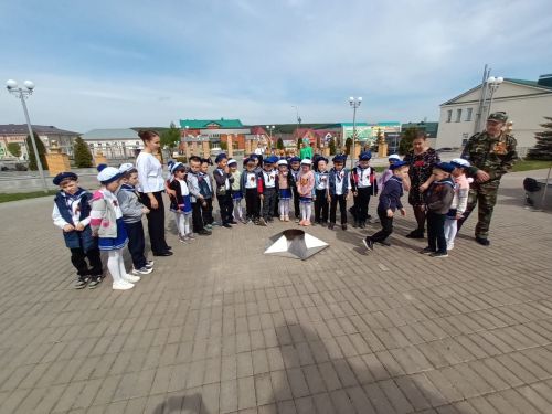 Бистәнең 2 номерлы балалар бакчасында Җиңү көне ничек үткән? (фото)