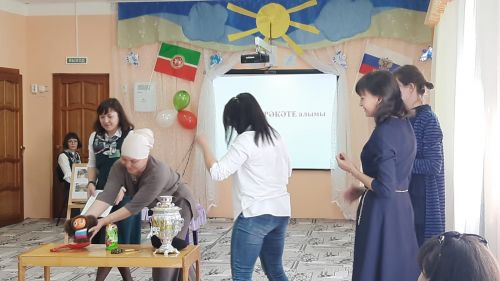 Норма балалар бакчасы кунаклар кабул итте (фото)