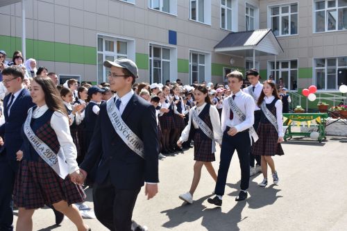 Балтач мәктәбендә узган «Соңгы кыңгырау»дан фоторепортаж