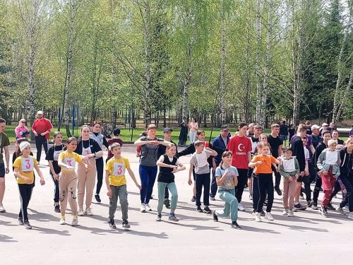 Балтачта бәйрәм уңаеннан эстафета узды (фото)