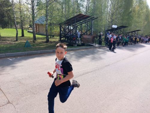 Балтачта бәйрәм уңаеннан эстафета узды (фото)