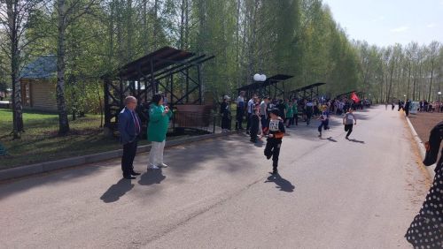 Балтачта бәйрәм уңаеннан эстафета узды (фото)