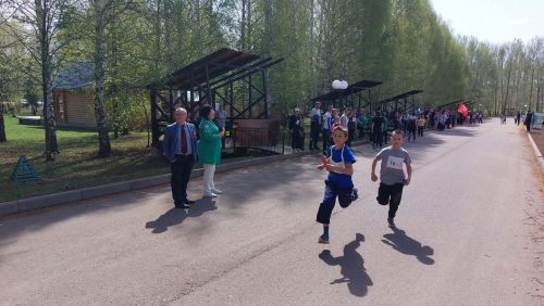 Балтачта бәйрәм уңаеннан эстафета узды (фото)
