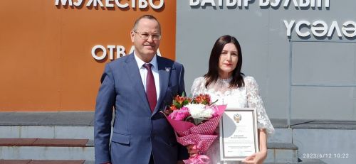 Балтачта Россия көнен бәйрәм иттеләр (+фото)