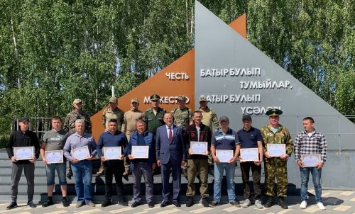 «Ватан сакчылары» һәйкәлендә хәрби хәрәкәтләрдә катнашучы райондашларыбыз хөрмәтенә обелиск куелачак (фото)