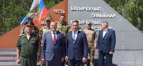 «Ватан сакчылары» һәйкәлендә хәрби хәрәкәтләрдә катнашучы райондашларыбыз хөрмәтенә обелиск куелачак (фото)