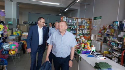 Балтачта эшлекле сәфәр белән Татпотребсоюз идарәсе рәисе килде (фото, видео)