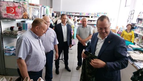 Балтачта эшлекле сәфәр белән Татпотребсоюз идарәсе рәисе килде (фото, видео)