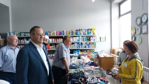 Балтачта эшлекле сәфәр белән Татпотребсоюз идарәсе рәисе килде (фото, видео)