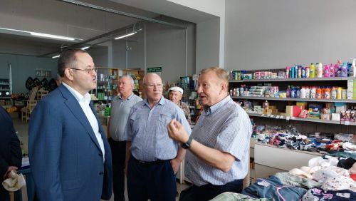 Балтачта эшлекле сәфәр белән Татпотребсоюз идарәсе рәисе килде (фото, видео)