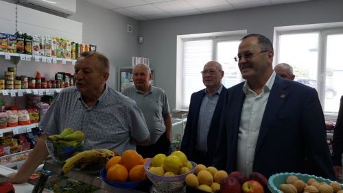 Балтачта эшлекле сәфәр белән Татпотребсоюз идарәсе рәисе килде (фото, видео)