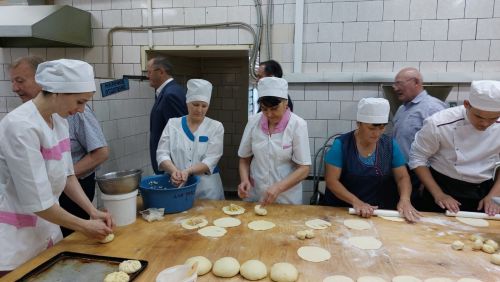 Балтачта эшлекле сәфәр белән Татпотребсоюз идарәсе рәисе килде (фото, видео)