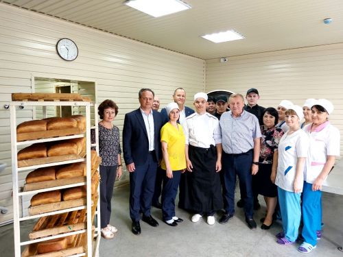 Балтачта эшлекле сәфәр белән Татпотребсоюз идарәсе рәисе килде (фото, видео)