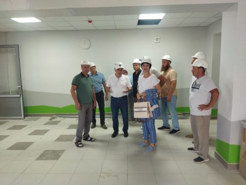 ТР Дәүләт төзелеш күзәтчелеге инспекциясе башлыгы Василий Кудряшов эш визиты белән районыбызда булды (фото)