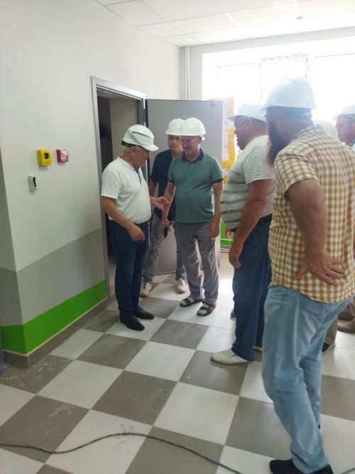 ТР Дәүләт төзелеш күзәтчелеге инспекциясе башлыгы Василий Кудряшов эш визиты белән районыбызда булды (фото)