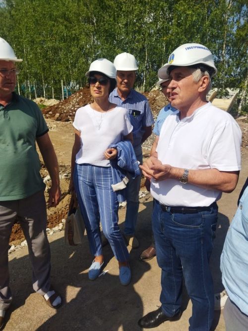 ТР Дәүләт төзелеш күзәтчелеге инспекциясе башлыгы Василий Кудряшов эш визиты белән районыбызда булды (фото)