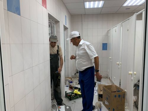 Арча агросәнәгать лицееның Балтач филиалында гомумтөзелеш эшләре нинди хәлдә? (фото)