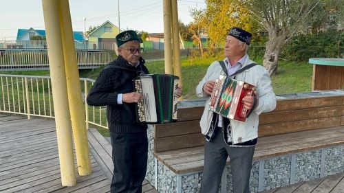 Балтачта гармунчылар парады гөрли (фото)