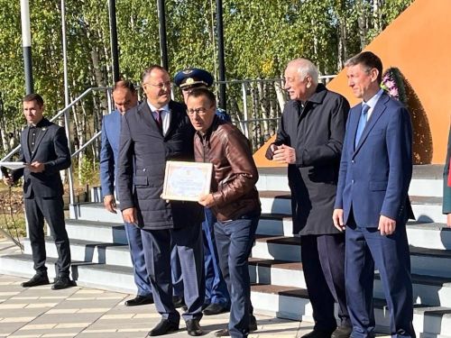 Балтачта махсус хәрби операциядә катнашучы райондашларыбыз хөрмәтенә стелла ачылды (фото)