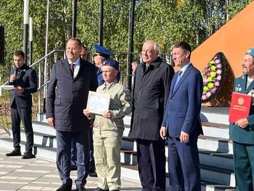 Балтачта махсус хәрби операциядә катнашучы райондашларыбыз хөрмәтенә стелла ачылды (фото)